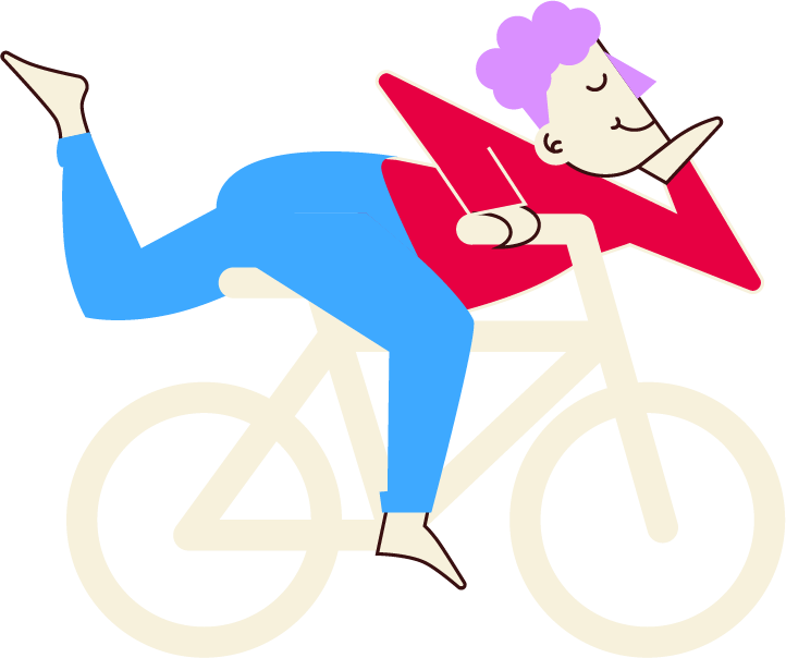 Persona en Bicicleta